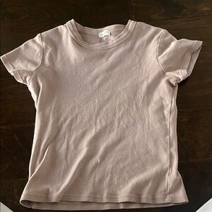 Brandy Melville Soft Mauve Kids Tee